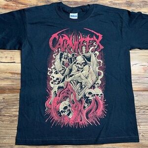 Carnifex Metal Band Tee Shirt Size Youth Large or Adult XS